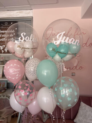 globo burbuja personalizado