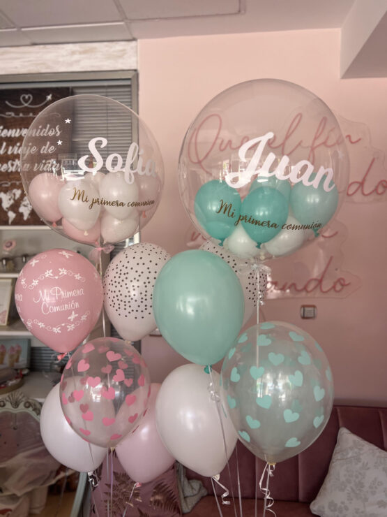 globo burbuja personalizado