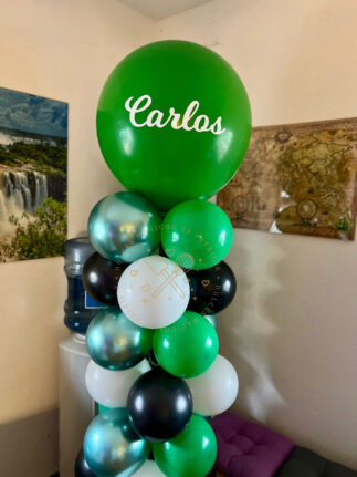 columna globos
