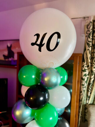 columna globos