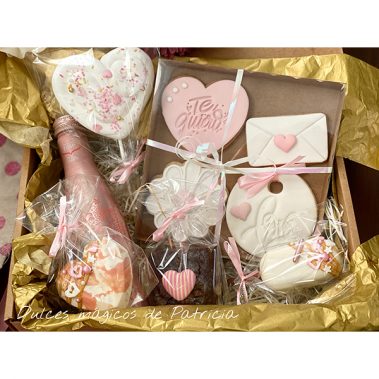 Dulces Mágicos de Patricia Pack dulces I Love You (Rosa)