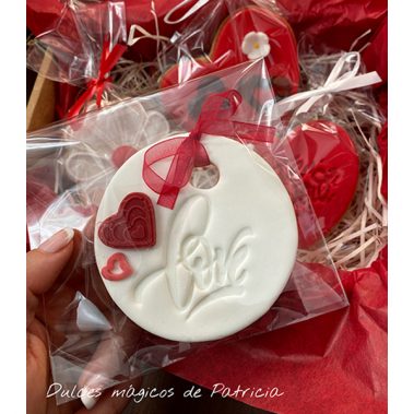 Dulces Mágicos de Patricia caja san valentín galletas para ti
