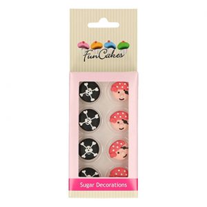 decoraciones azúcar piratas funcakes