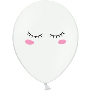 globo unicornio blanco