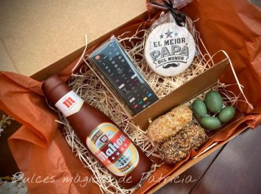 caja regalo para papá