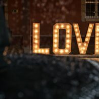 Letras LOVE boda