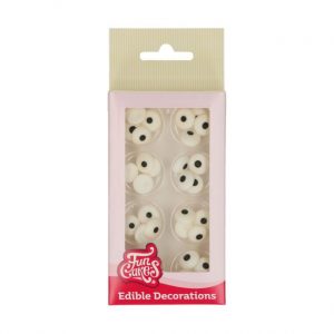 set decoraciones de azúcar ojos 32 ud wilton