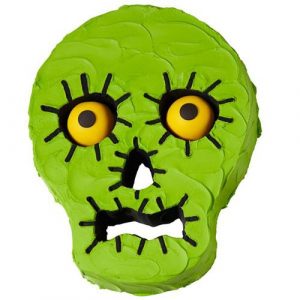 molde 3d tarta calavera halloween wilton