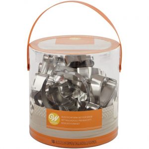 wilton set 18 cortadores metálicos motivos de halloween