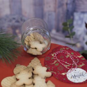 Frasco galletas navidad