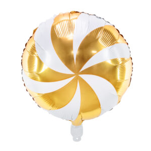 Globo foil candy caramelo dorado