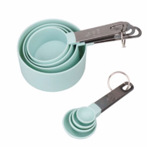 cucharas y tazas medidoras acero inoxidable