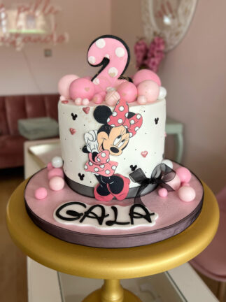tarta decorada infantil Minnie Mouse