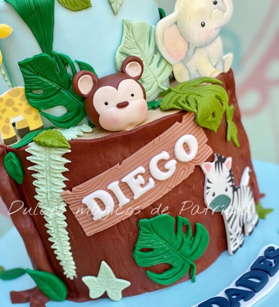 Tarta infantil animalitos