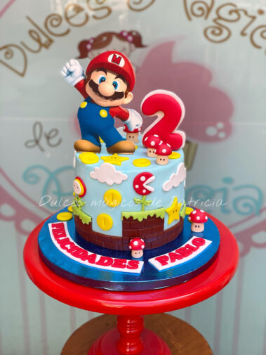 Tarta infantil Mario Bros