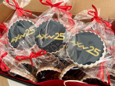 Galletas corporativas AXN 25 aniversario