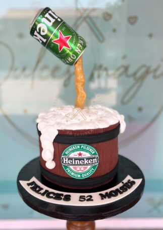 Tarta cerveza Heineken