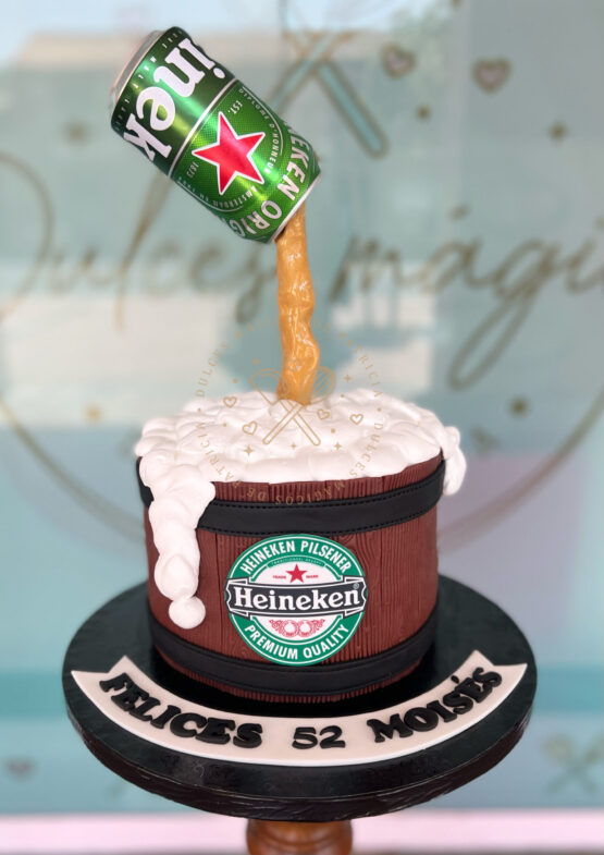 Tarta cerveza Heineken