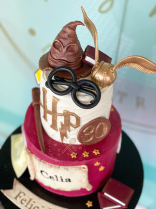 Tarta decorada Harry Potter