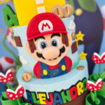 Tarta decorada Mario Bross