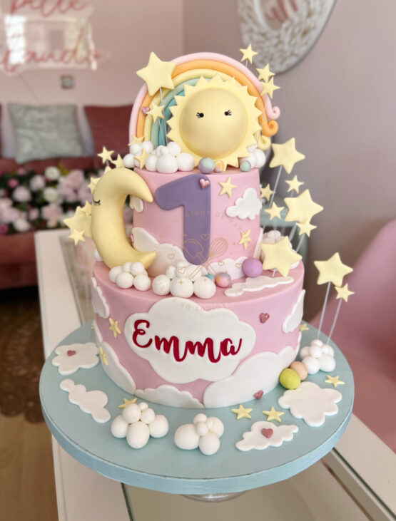 Tarta decorada infantil 1 añito