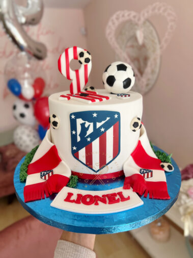 Tarta atlético de Madrid