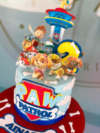 Tarta decorada infantil Patrulla canina