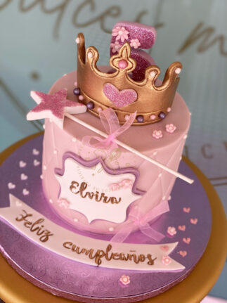Tarta decorada infantil Princesas