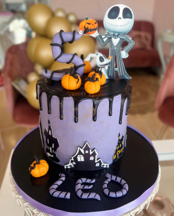 Tarta decorada infantil halloween