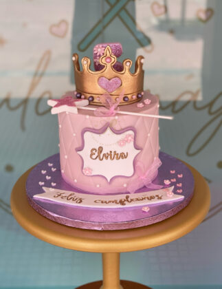 Tarta decorada infantil Princesas