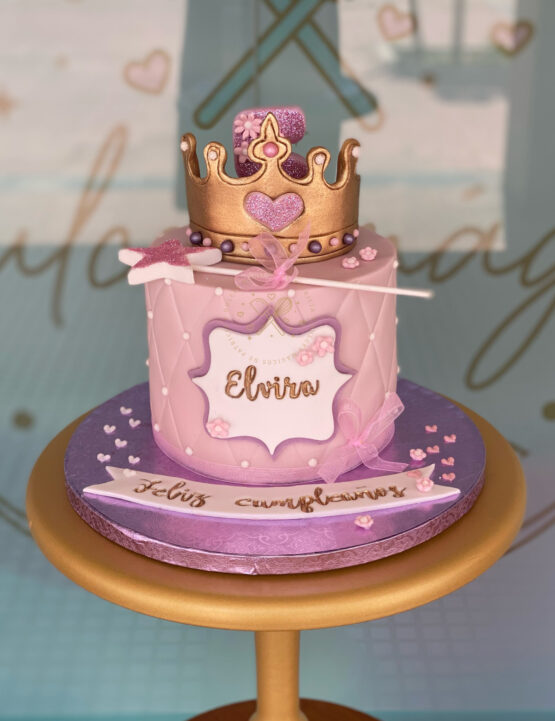 Tarta decorada infantil Princesas