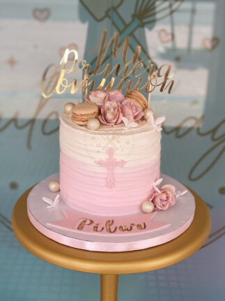 Tarta decorada Mi primera comunión
