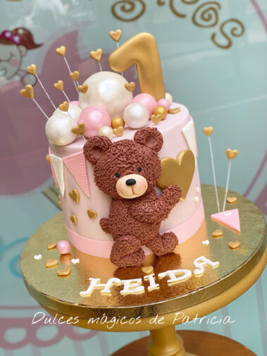 Tarta infantil osito 1 año