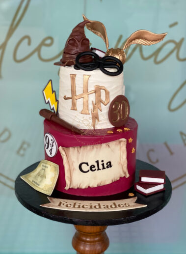 Tarta decorada Harry Potter