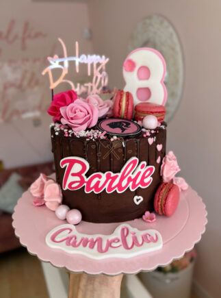 Tarta decorada Barbie