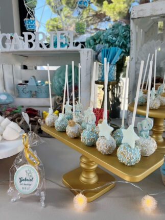 cakepops decorados bautizo madrid