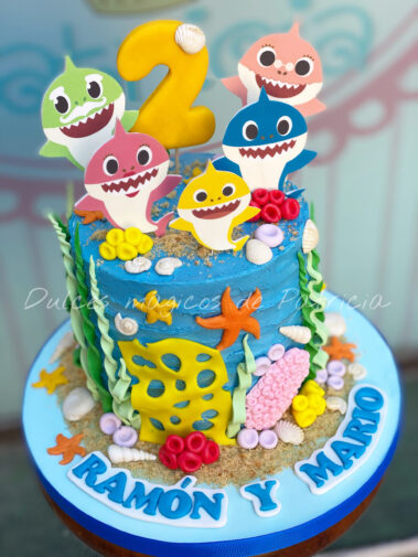 Tarta infantil Baby Shark