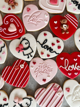 Galletas corporativas en San Valentín