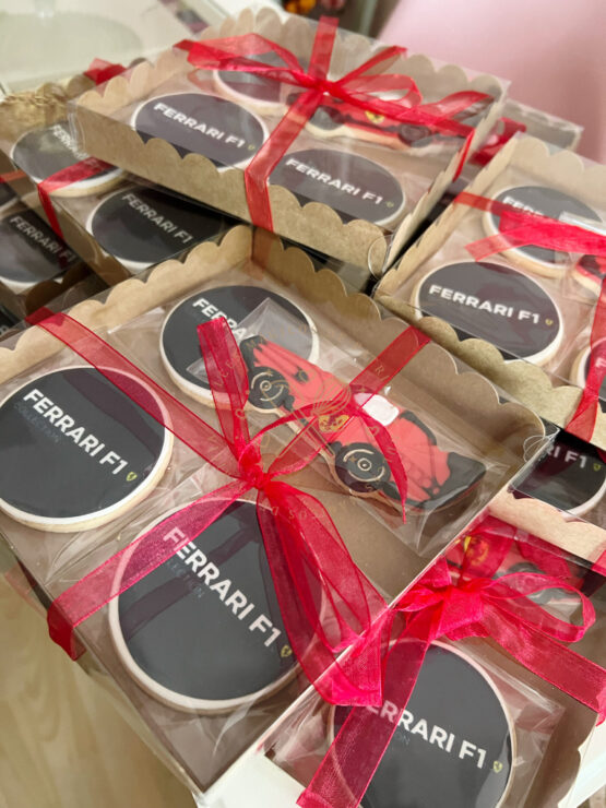 Galletas corporativas F1-Ferrari