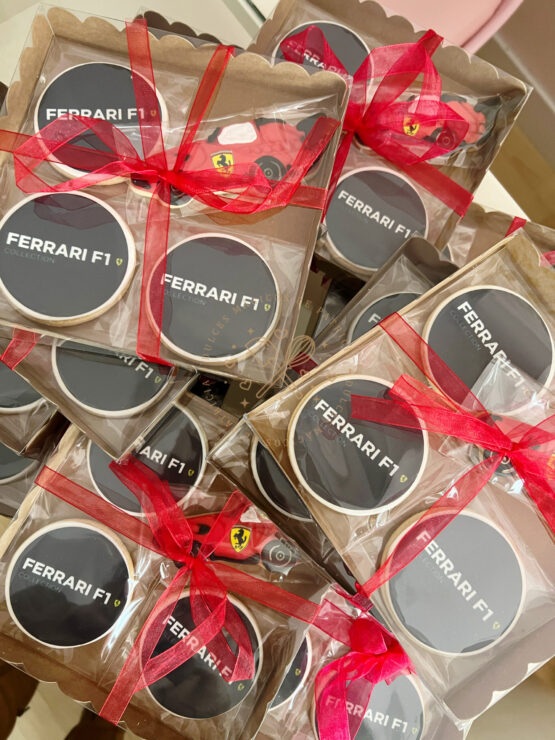 Galletas corporativas F1-Ferrari