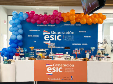Evento corporativo Escuela de Negocios ESIC - Pozuelo