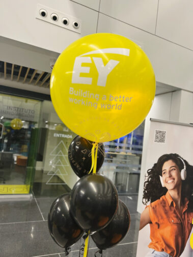 Globos corporativos EY (Evento Esic)