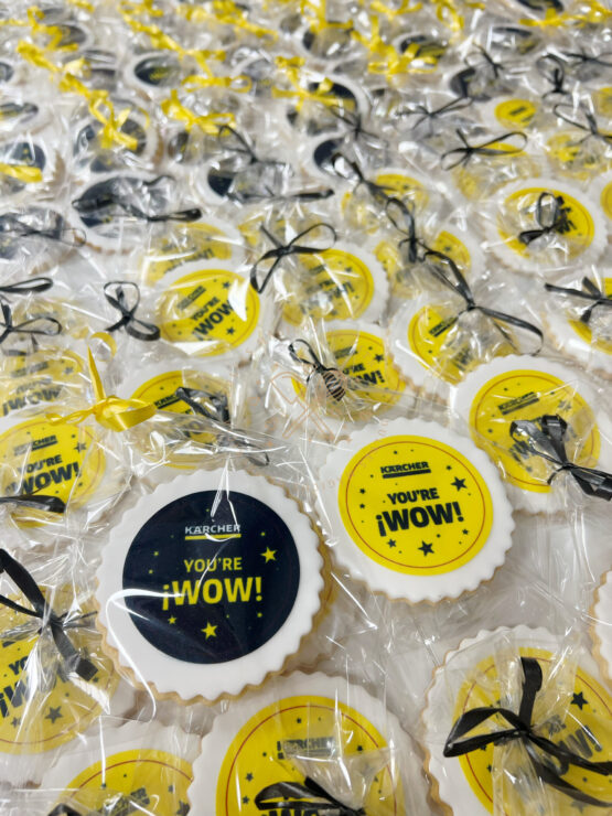 Galletas corporativas Karcher españa