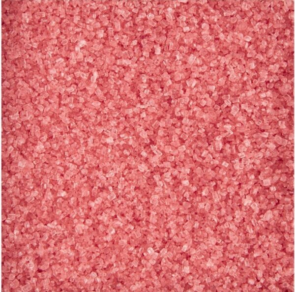 azúcar espolvorear color rosa