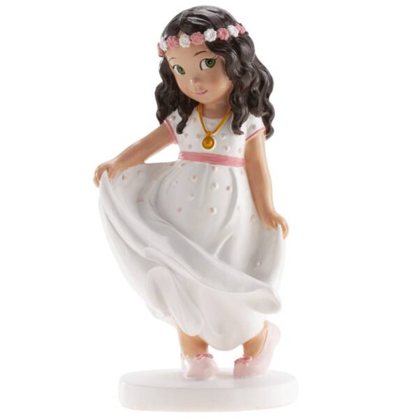 figura decorativa niña de comunión Berta 16 cm