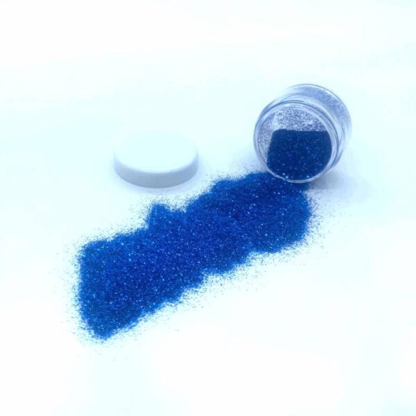 azuglitter purpurina comestible azul real azucren