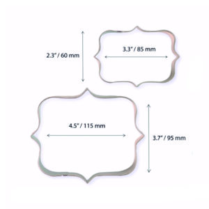 set 2 cortadores placa estilo 1 PME