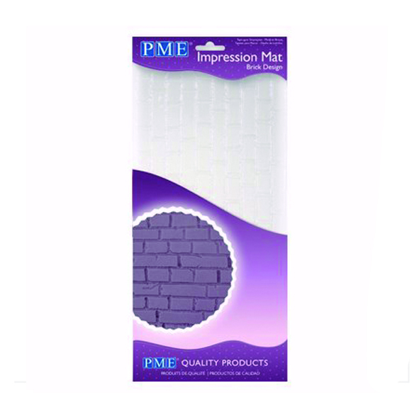 PME Impression mat tapete texturizador ladrillo