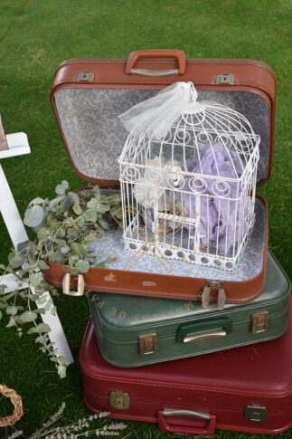 Detalle rincón de bienvenida