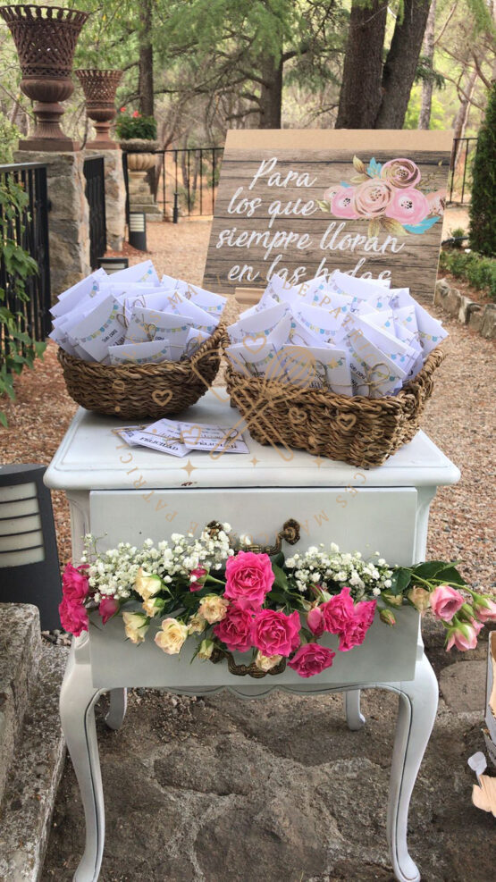 Pañuelos Lágrimas de felicidad